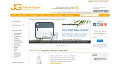 Desktop Screenshot of johnandginger.co.uk